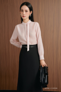 Áo sơ mi nữ tay dài Hàn Quốc