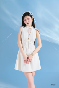 Đầm Sơ Mi Nữ Kiểu Trơn công sở