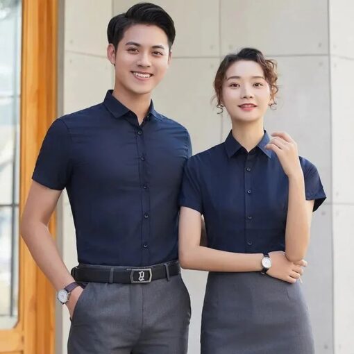 Áo sơ mi công sở unisex