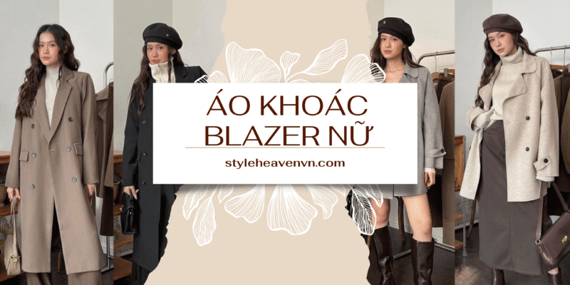 Áo khoác blazer nữ